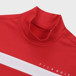 Fila Golf Turtleneck - Naisten T Paita - Punainen | FI-67105